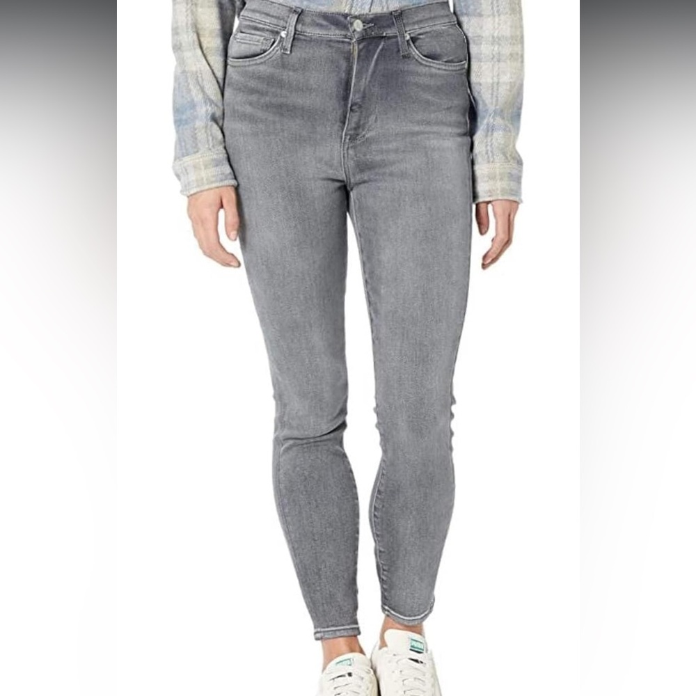 7 For All Mankind Gray Skinny Jeans